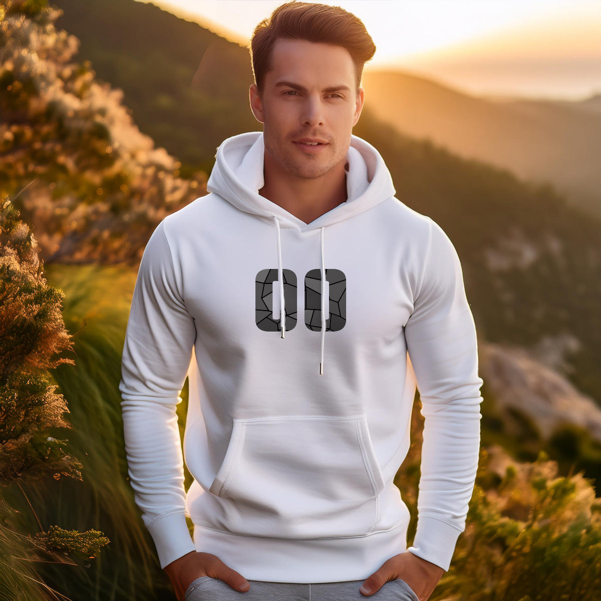00 Number Unisex Hoodie | Personalized Number Hoodie for Men & Women