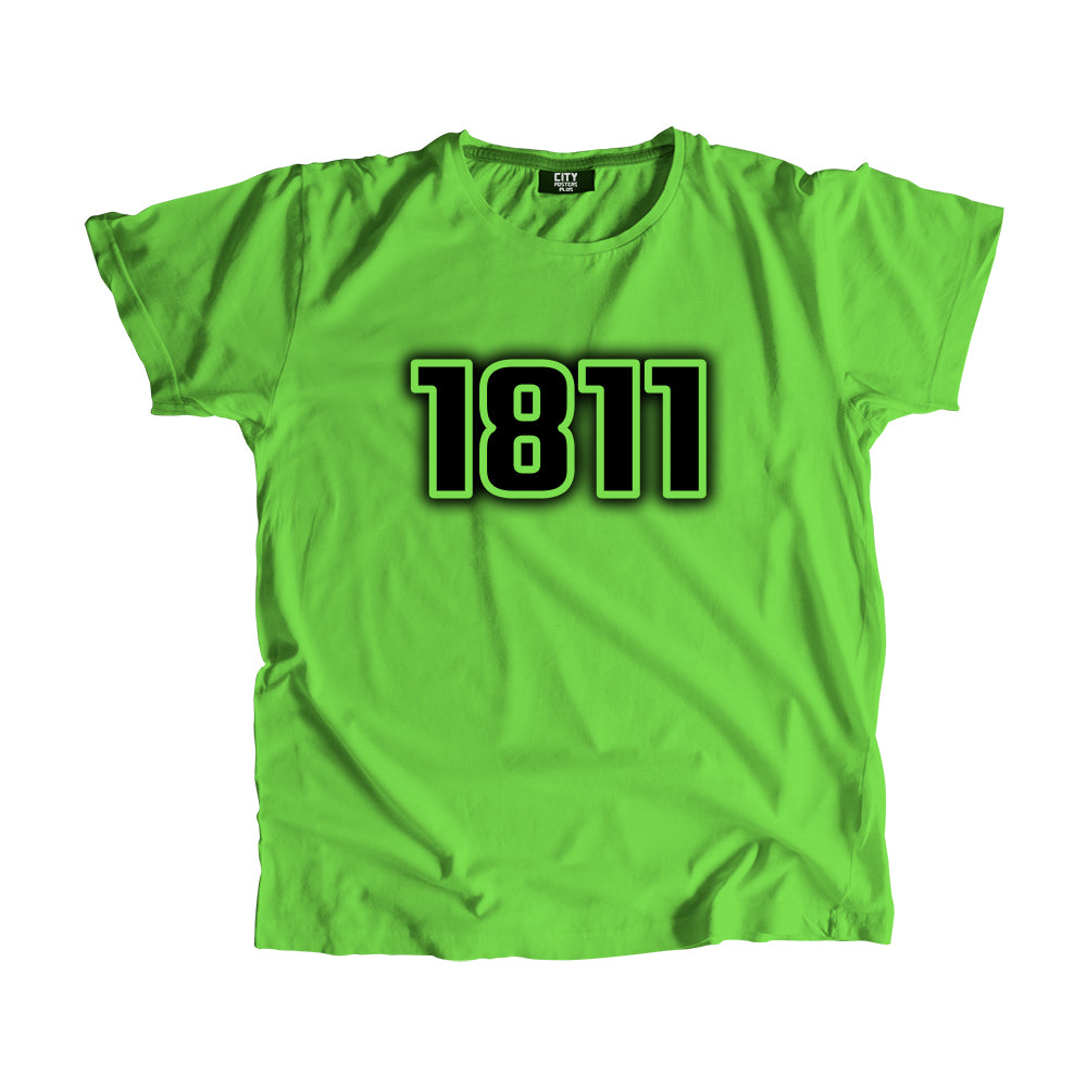 1811 Vintage Heritage Year Men Unisex T-Shirt (Liril Green)