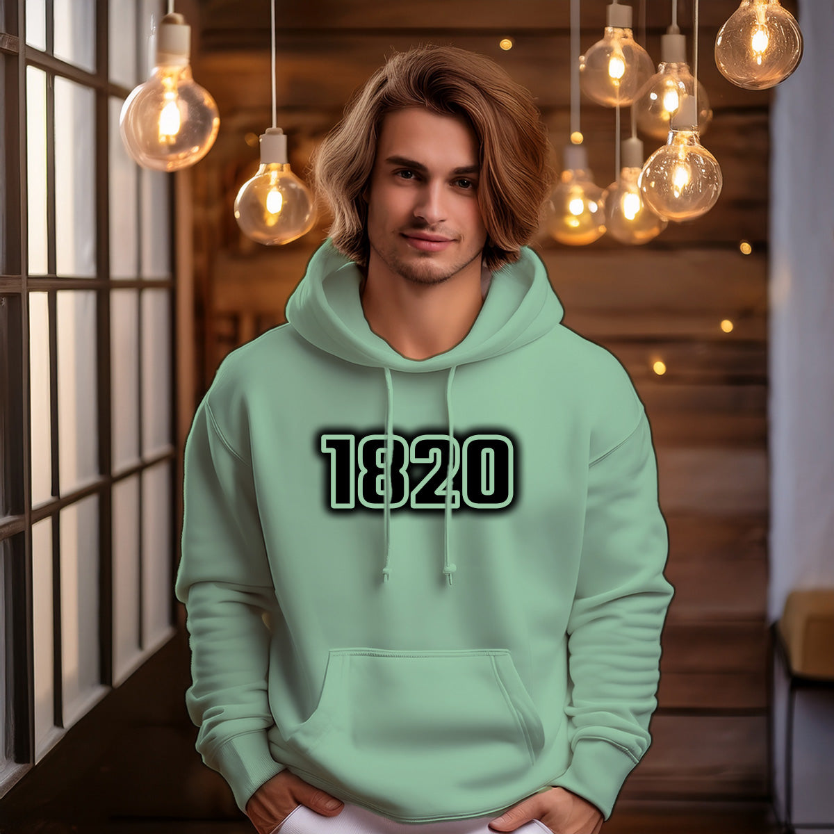 1820 Men Unisex Hoodie | Vintage Birth Year Hoodie Gift