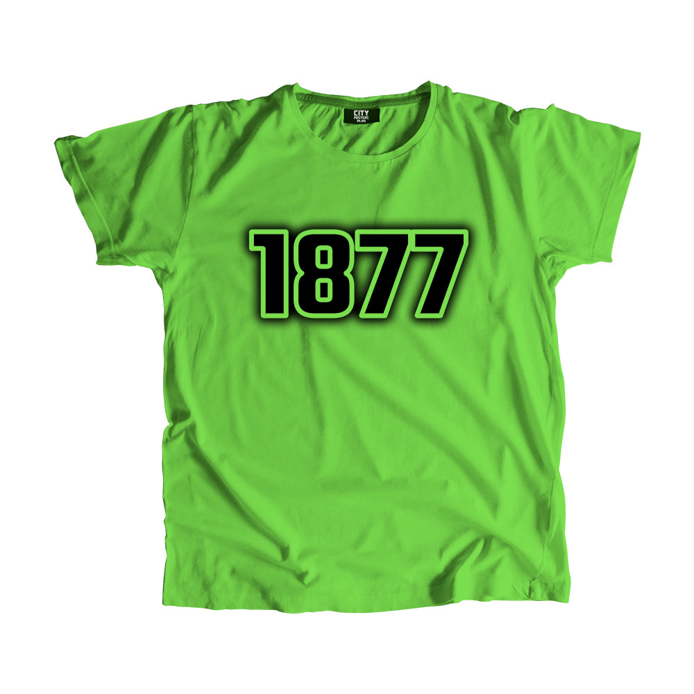 1877 Vintage Heritage Year Men Unisex T-Shirt (Liril Green)