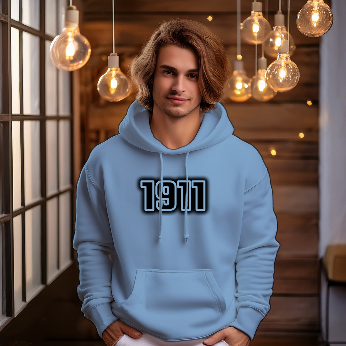 1911 Men Unisex Hoodie | Vintage Birth Year Hoodie Gift