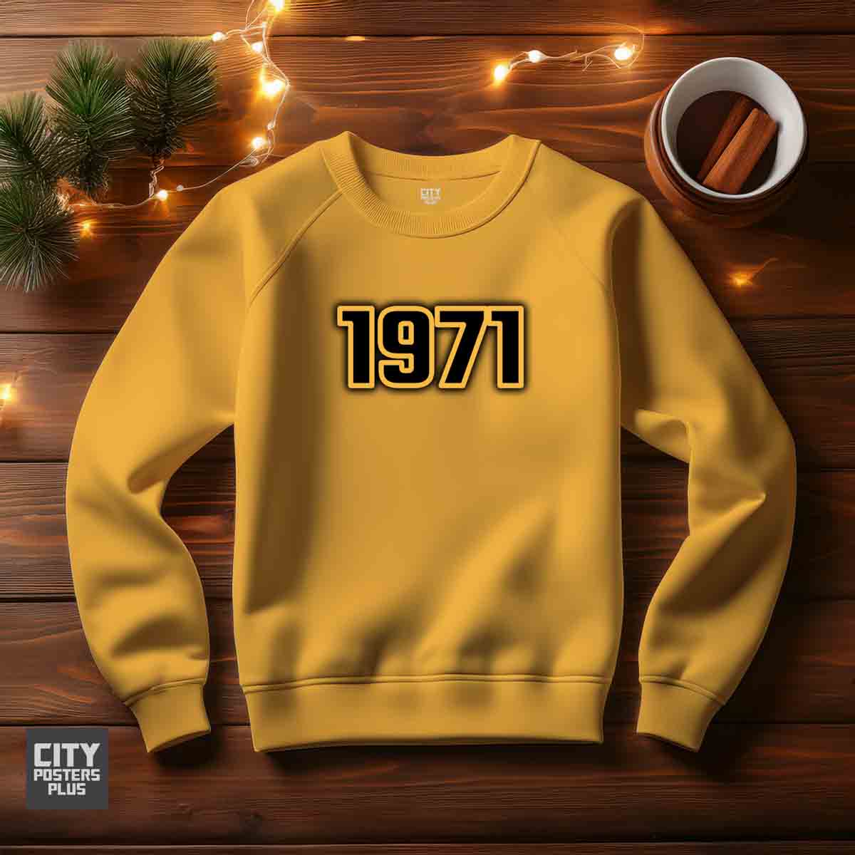 1971 Men Unisex Sweatshirt | Vintage Birth Year Gift Sweatshirt