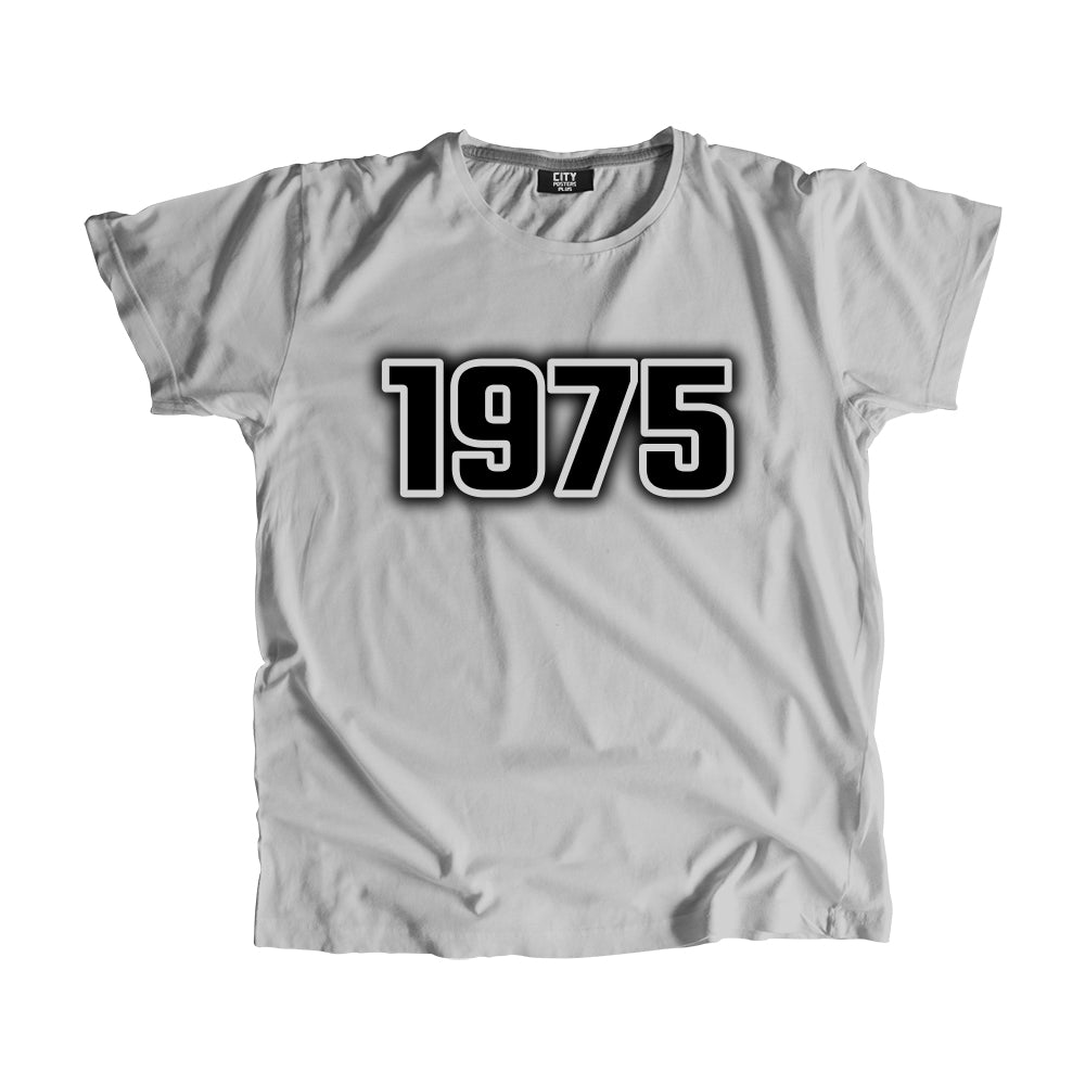 1975 Vintage Heritage Year Men Unisex T-Shirt (Melange Grey)