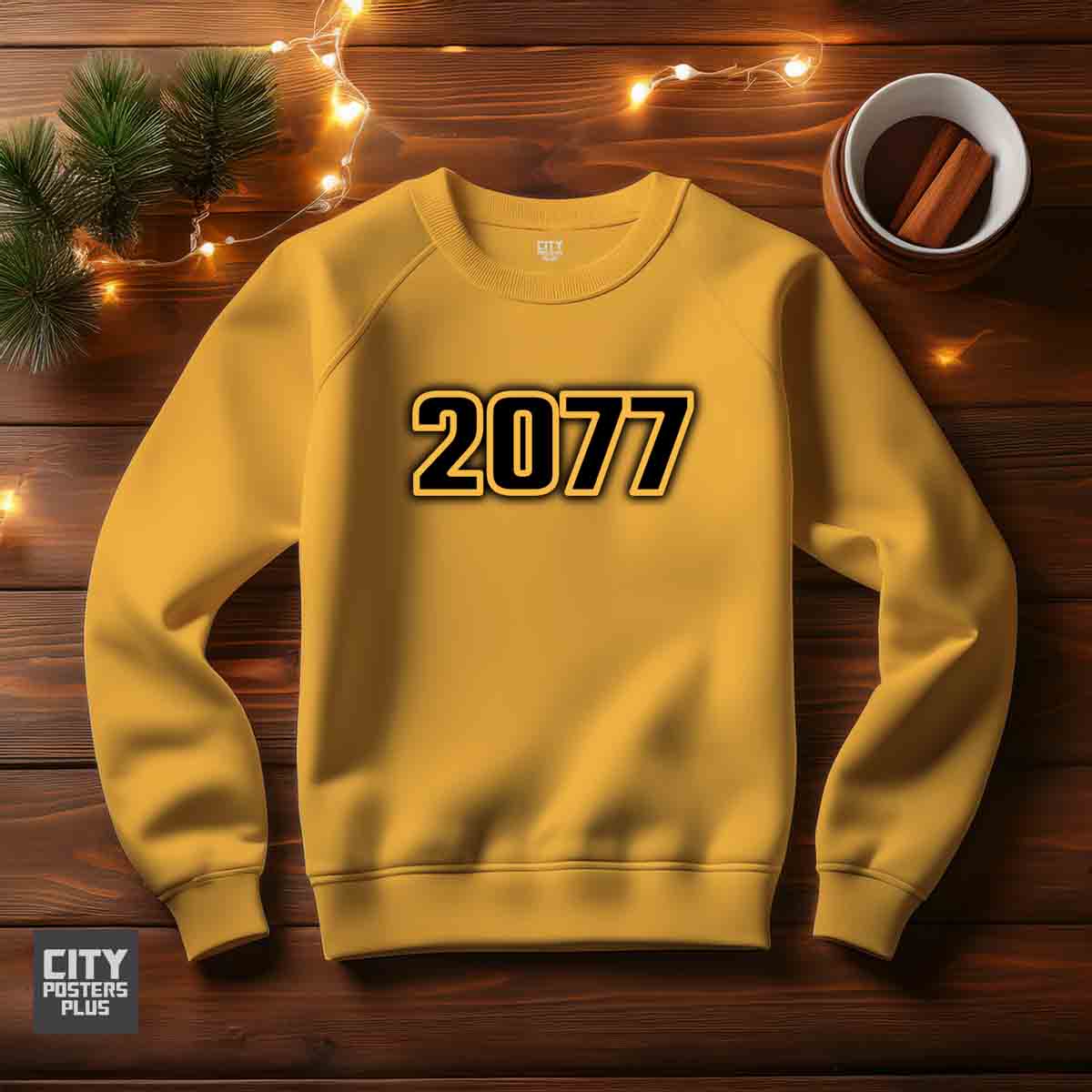 2077 Men Unisex Sweatshirt | Vintage Birth Year Gift Sweatshirt
