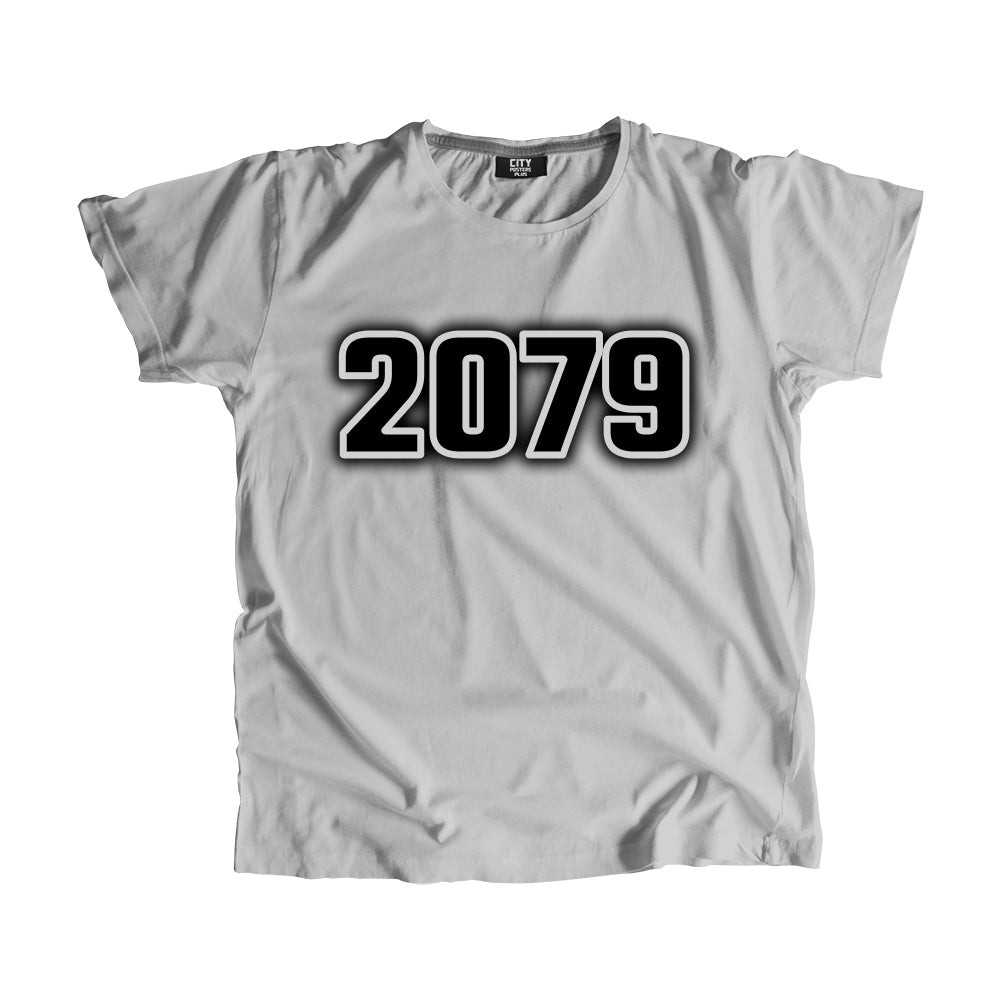 2079 Vintage Heritage Year Men Unisex T-Shirt (Melange Grey)
