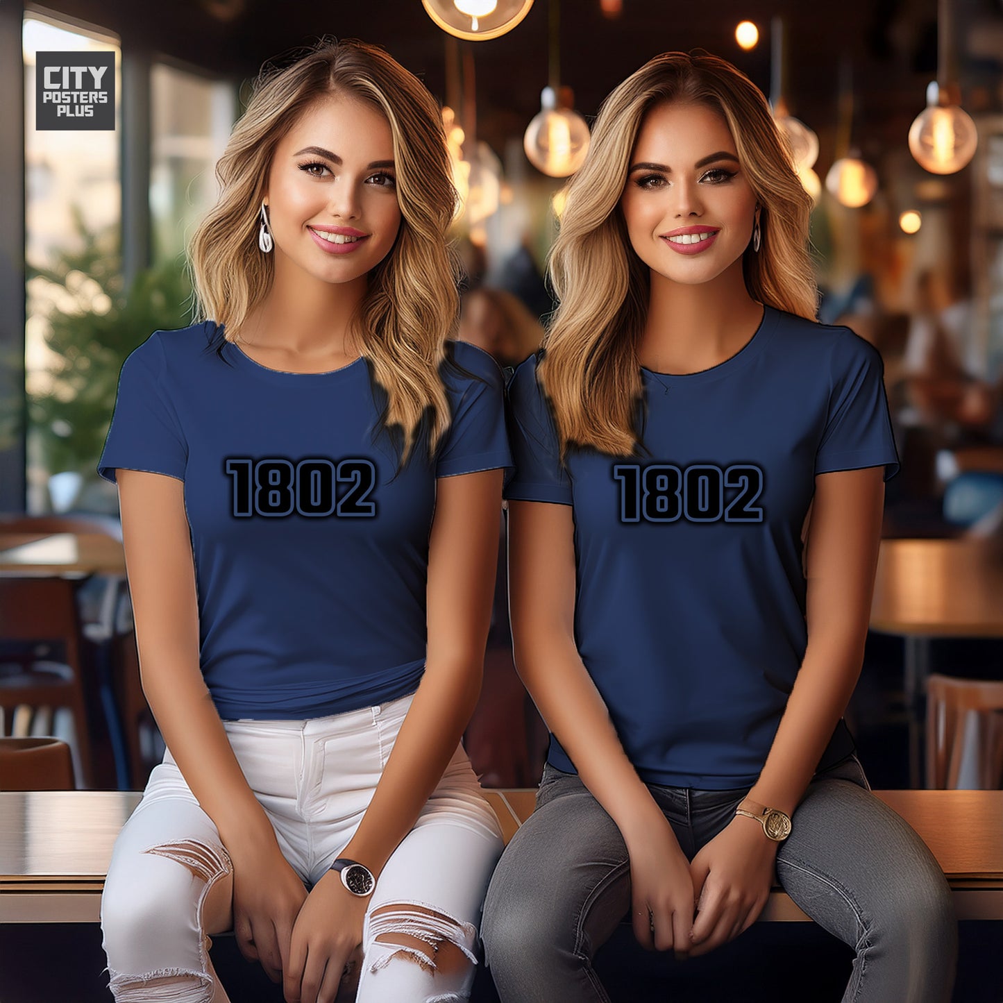 City Posters Plus 1802 Vintage Birth Year Women T-Shirt