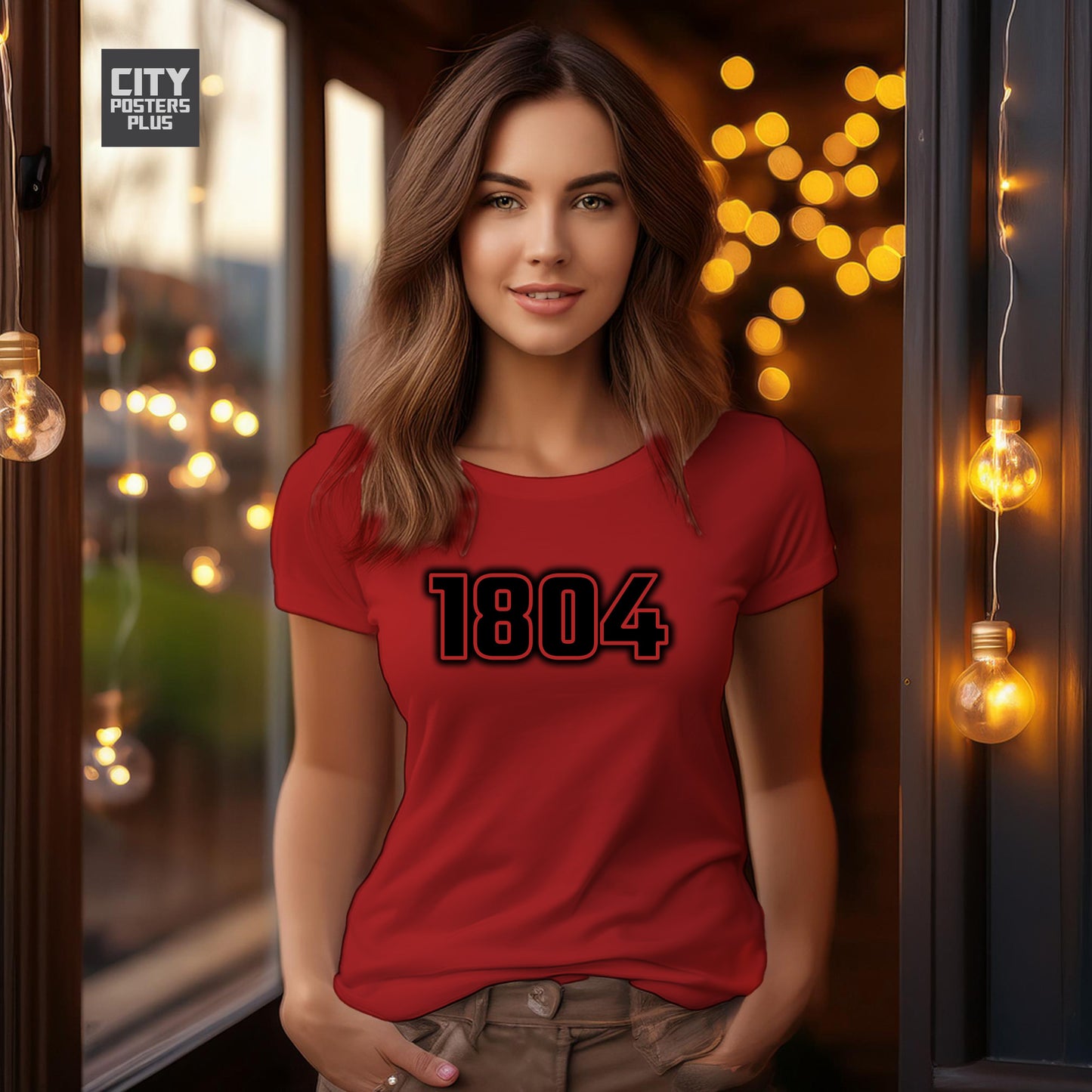 City Posters Plus 1804 Vintage Birth Year Women T-Shirt