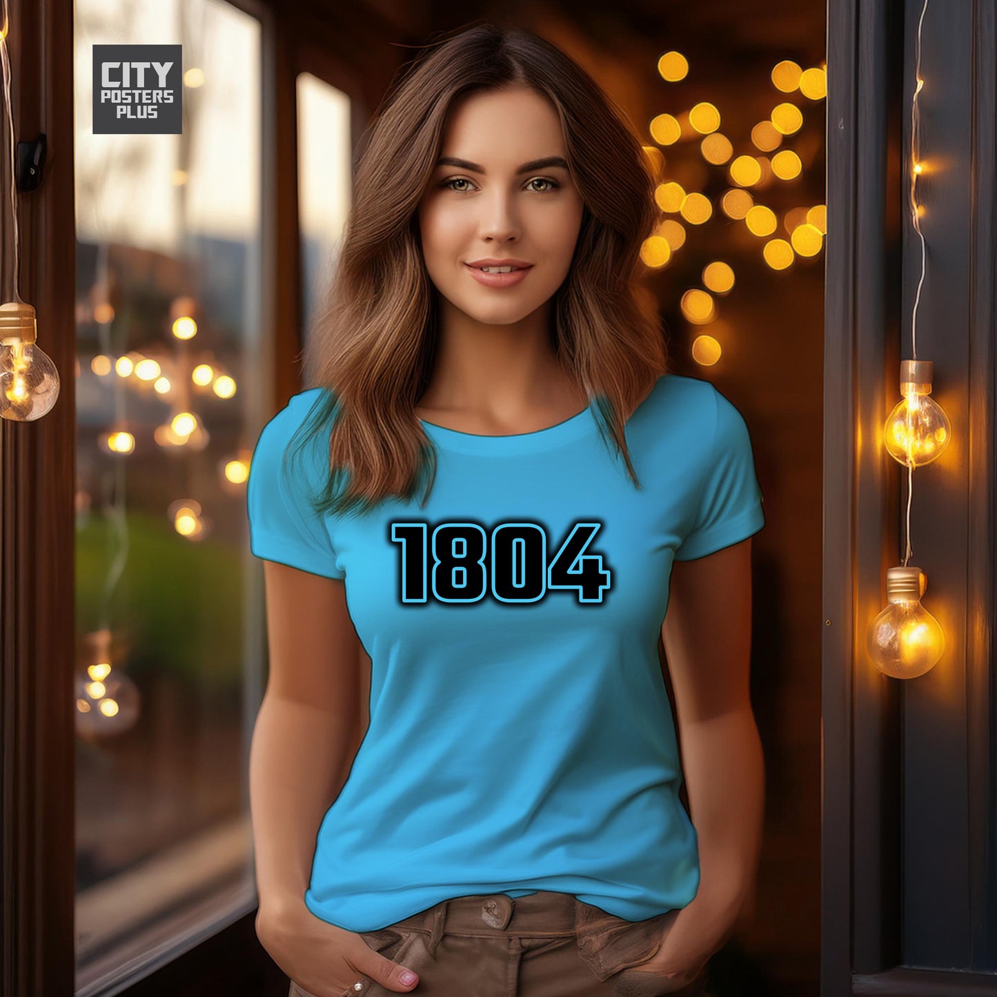 City Posters Plus 1804 Vintage Birth Year Women T-Shirt