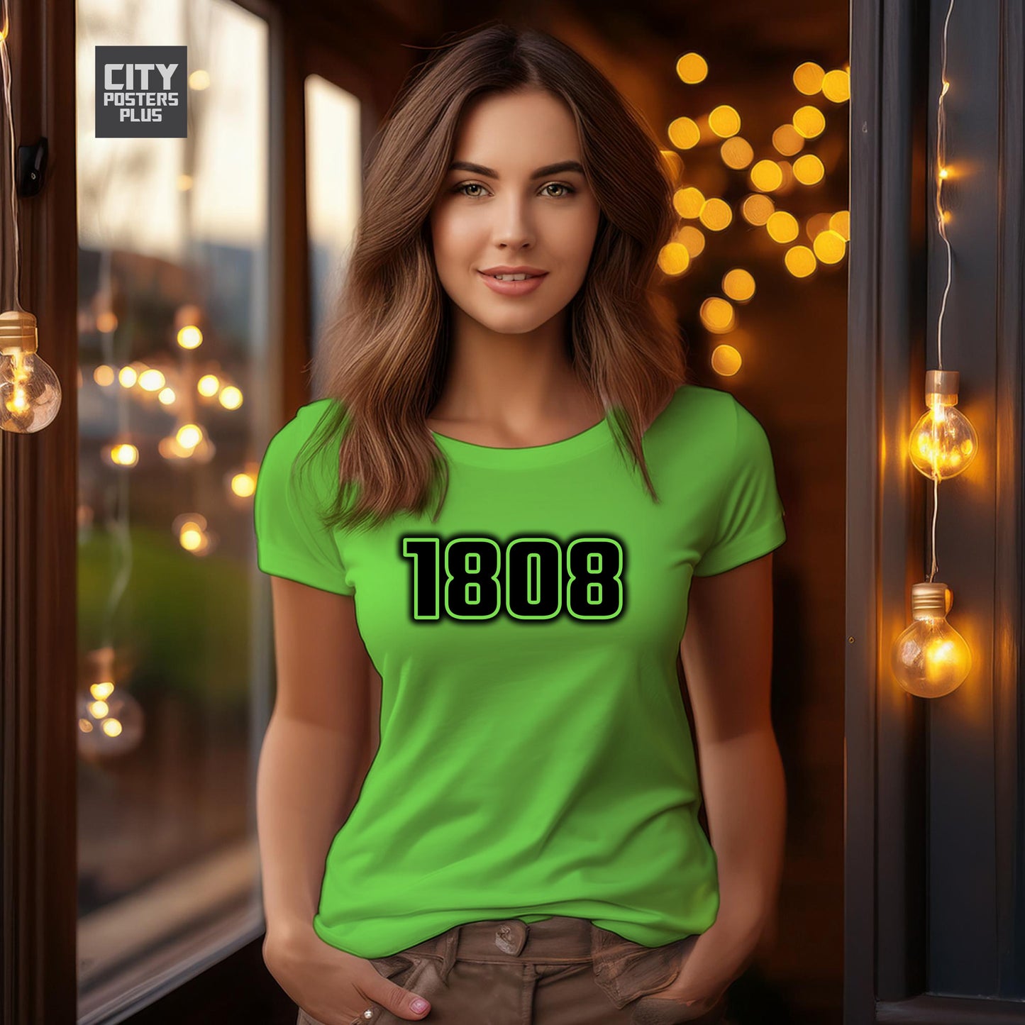 City Posters Plus 1808 Vintage Birth Year Women T-Shirt