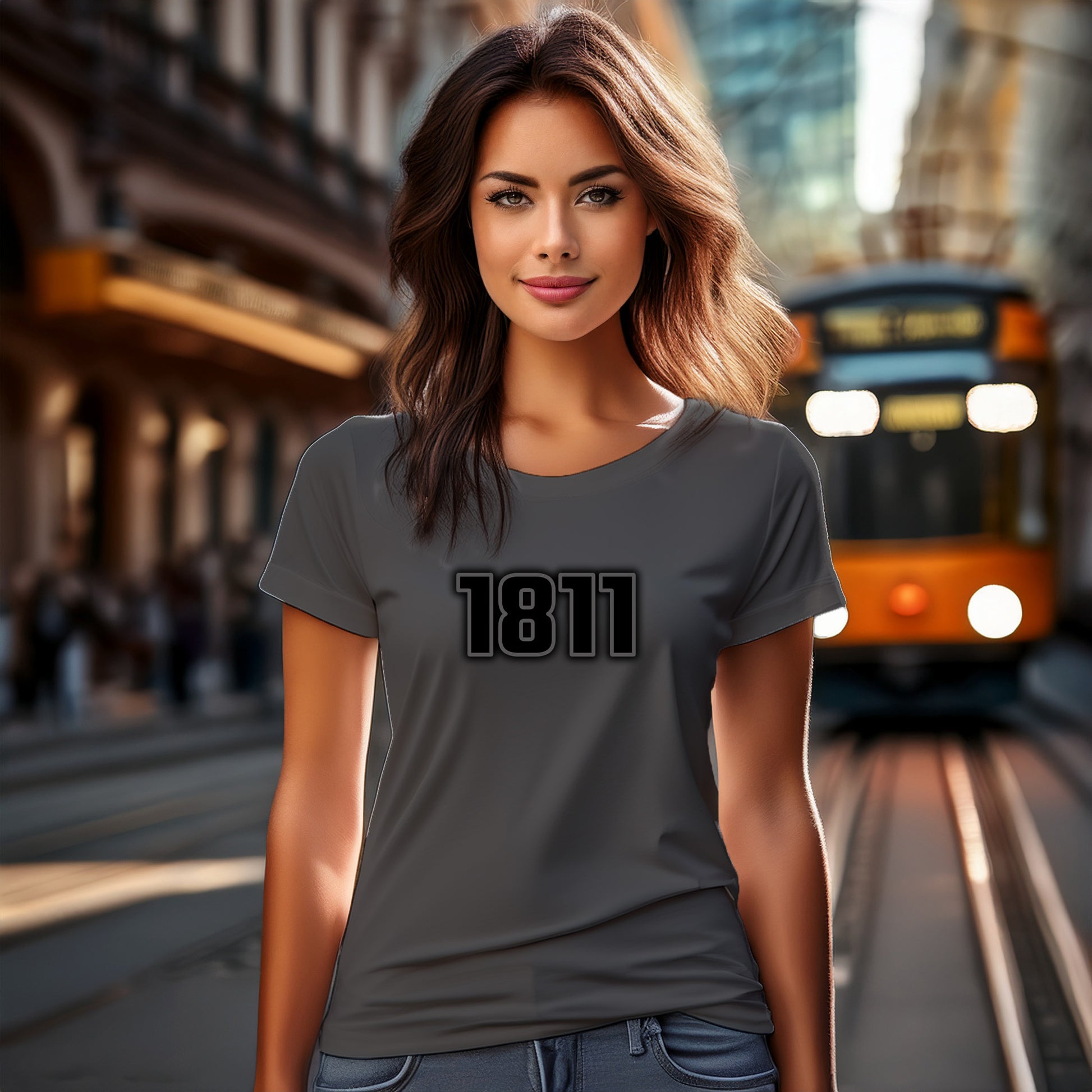 1811 Women T-Shirt | Vintage Birth Year Shirt | City Posters Plus