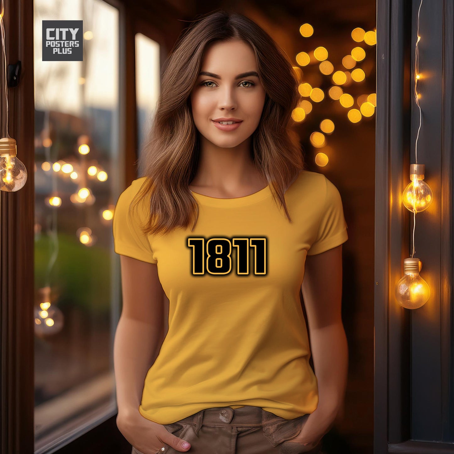 City Posters Plus 1811 Vintage Birth Year Women T-Shirt