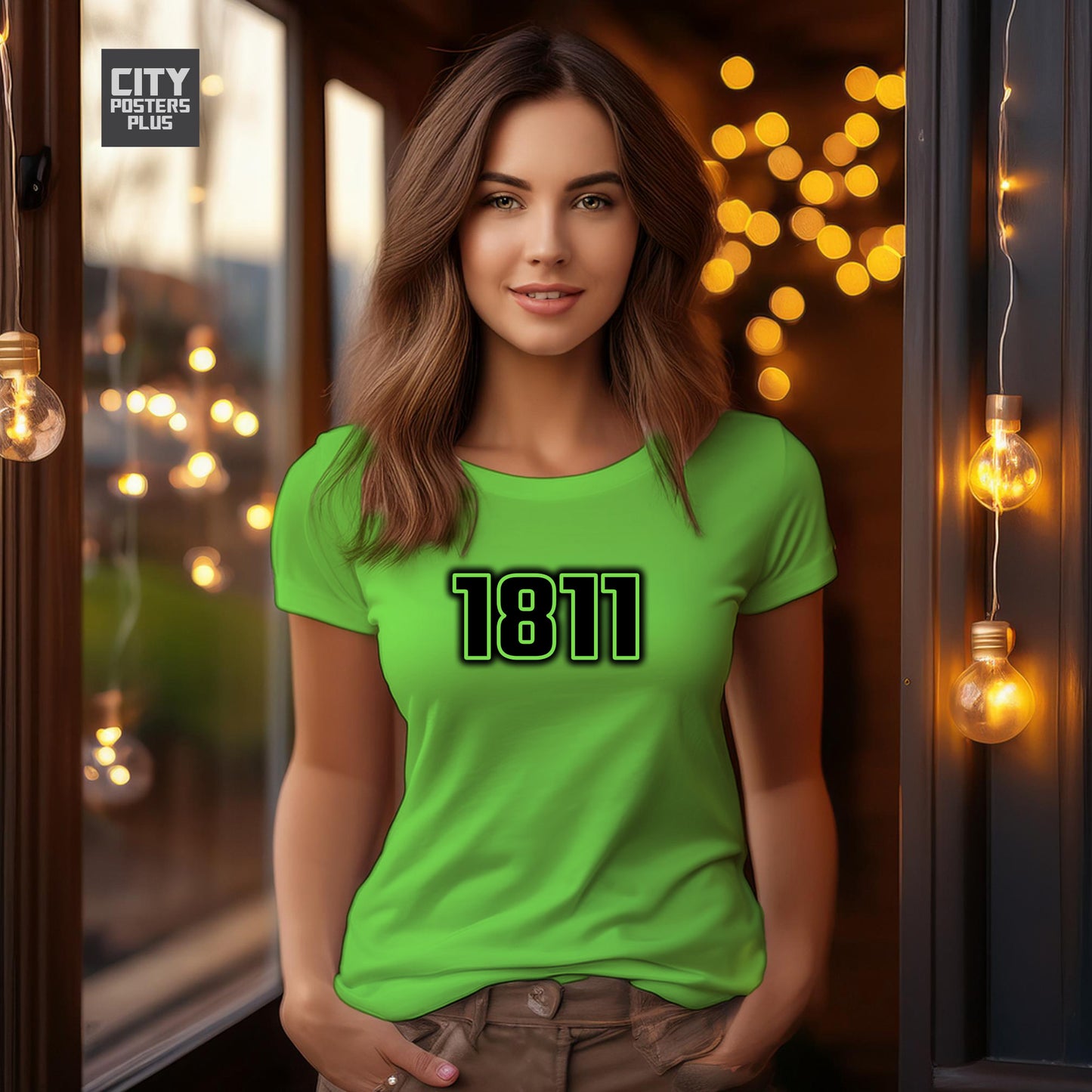 City Posters Plus 1811 Vintage Birth Year Women T-Shirt