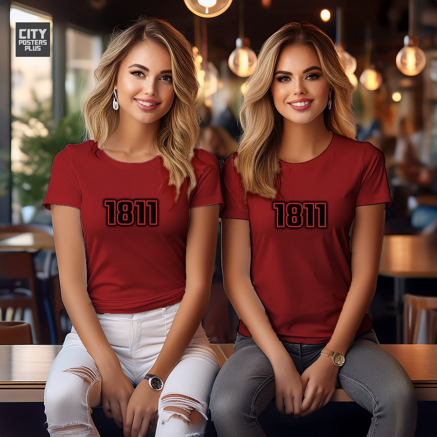 City Posters Plus 1811 Vintage Birth Year Women T-Shirt