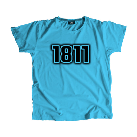 1811 Vintage Heritage Year Men Unisex T-Shirt (Sky Blue)