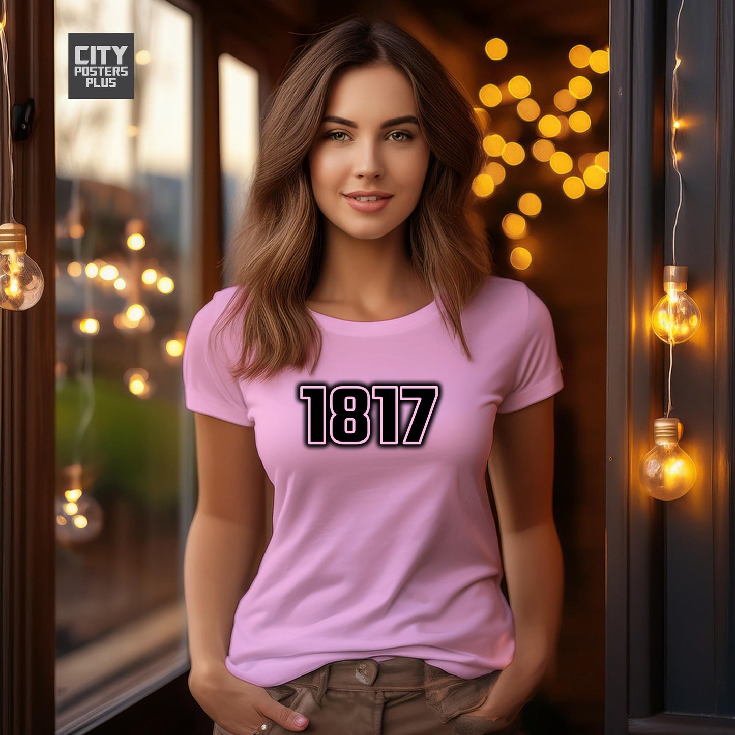 City Posters Plus 1817 Vintage Birth Year Women T-Shirt