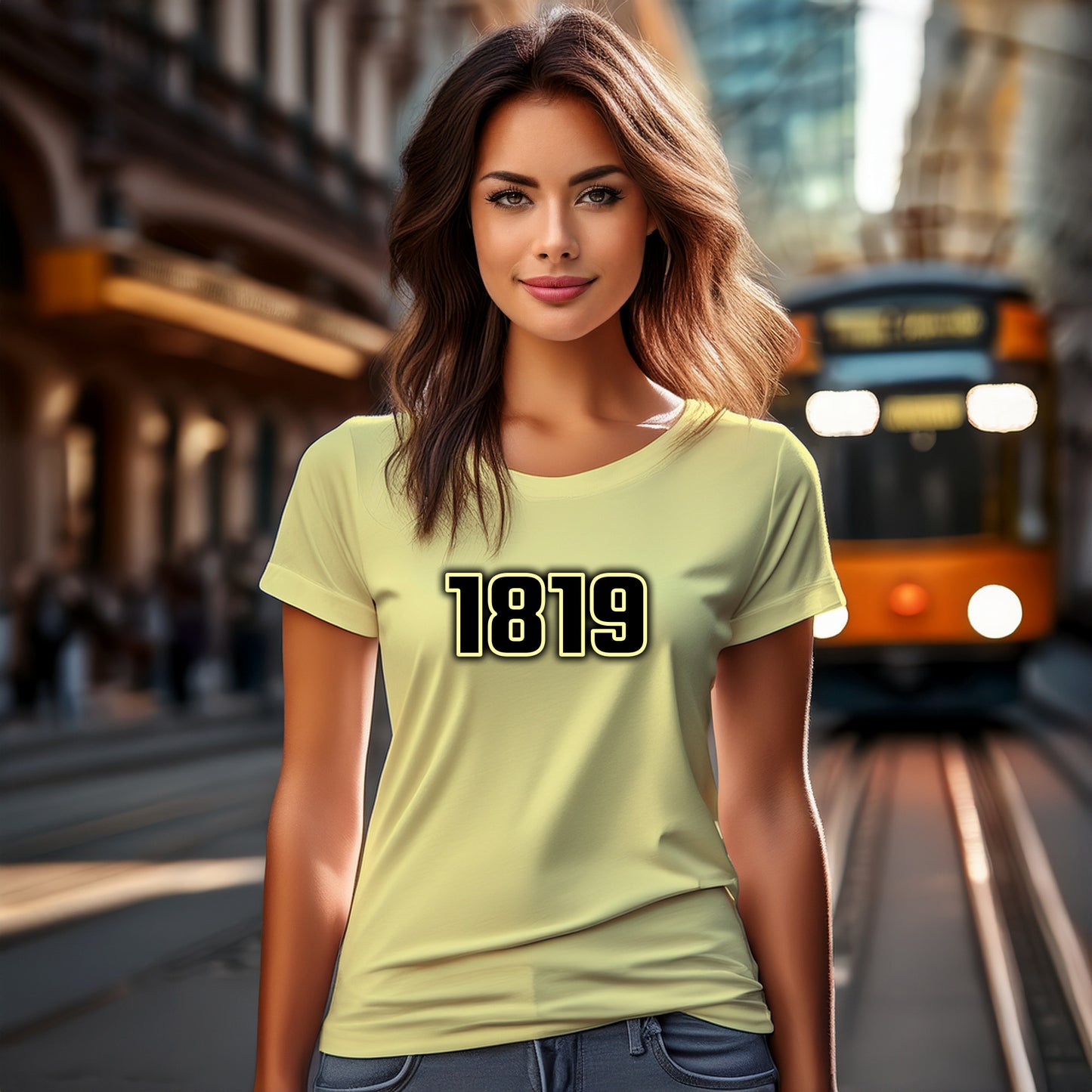1819 Women T-Shirt | Vintage Birth Year Shirt | City Posters Plus