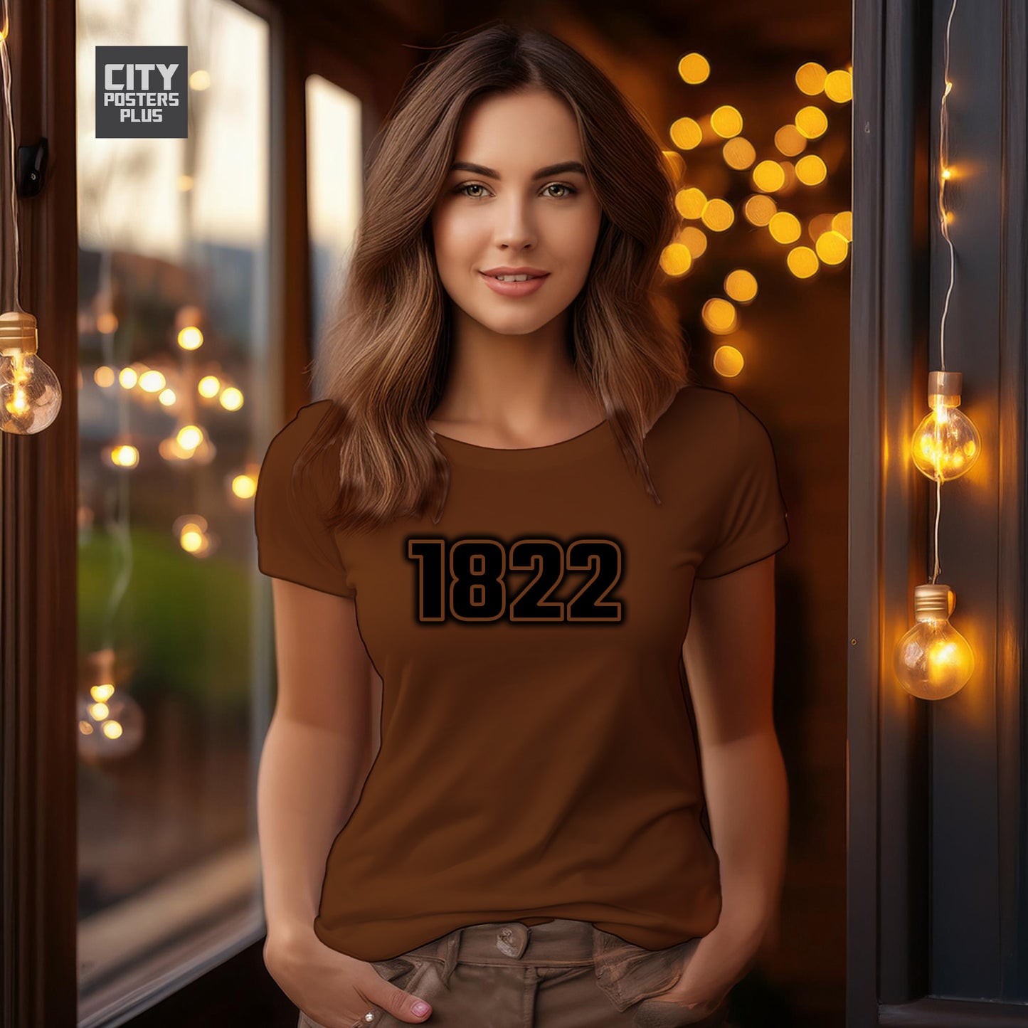 City Posters Plus 1822 Vintage Birth Year Women T-Shirt