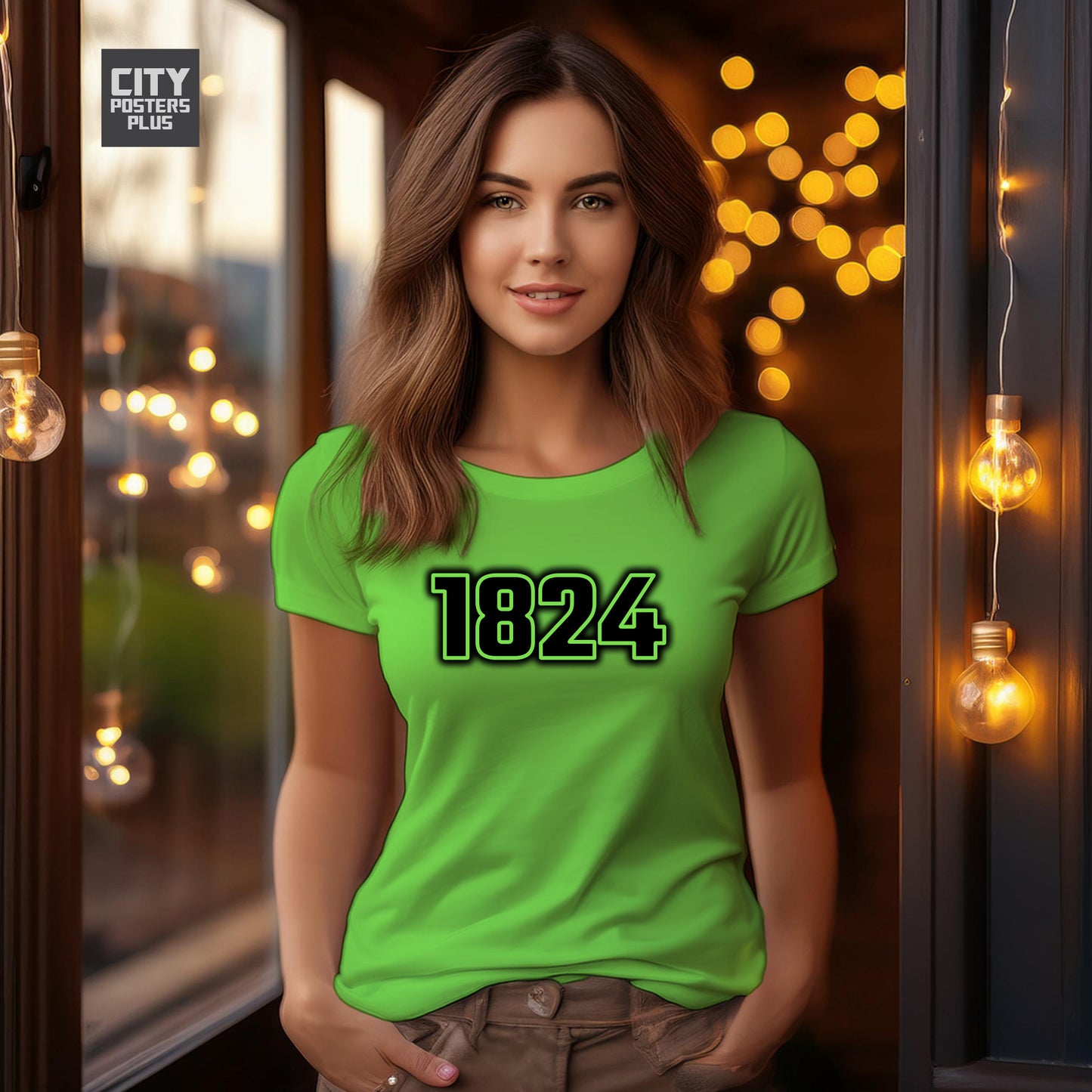 City Posters Plus 1824 Vintage Birth Year Women T-Shirt