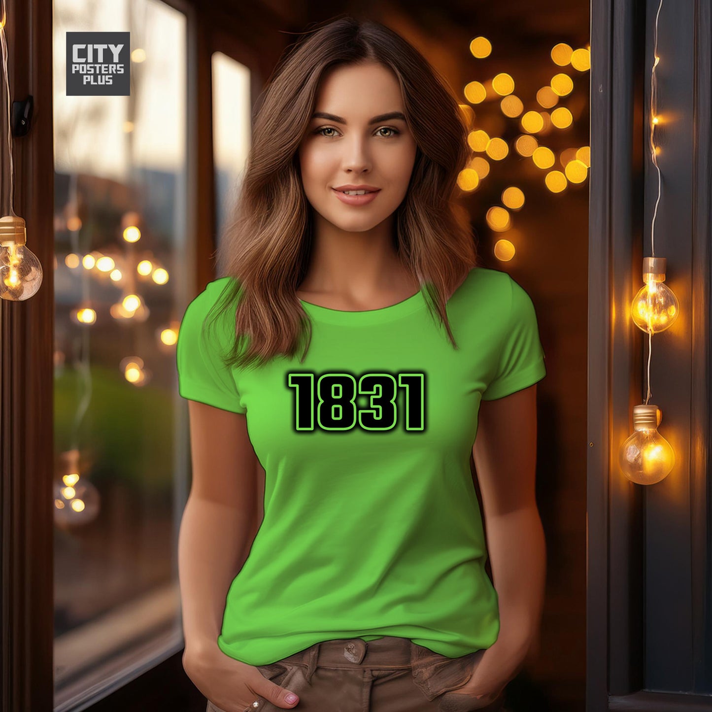City Posters Plus 1831 Vintage Birth Year Women T-Shirt