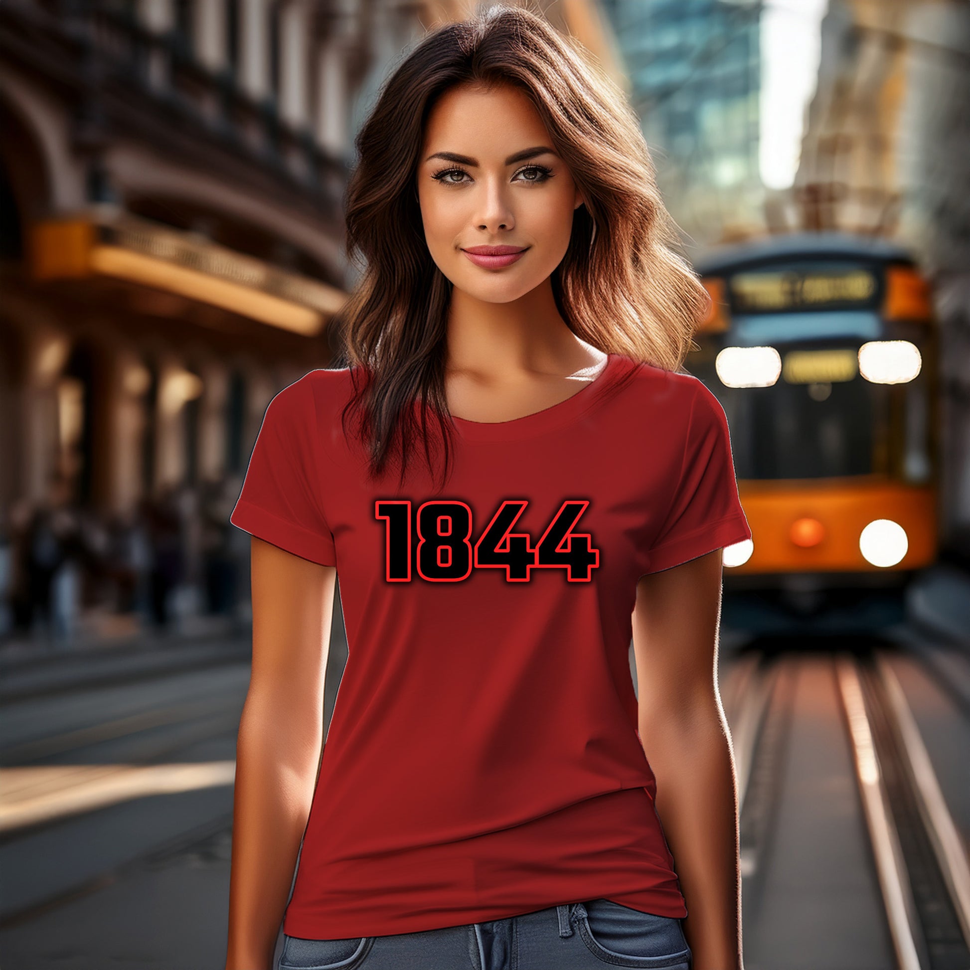 1844 Women T-Shirt | Vintage Birth Year Shirt | City Posters Plus