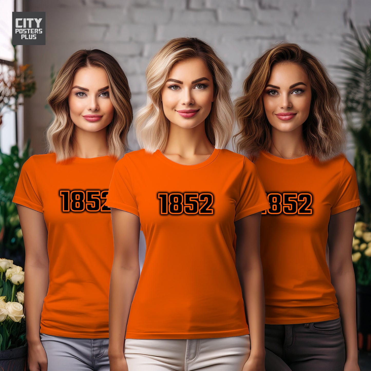 City Posters Plus 1852 Vintage Birth Year Women T-Shirt