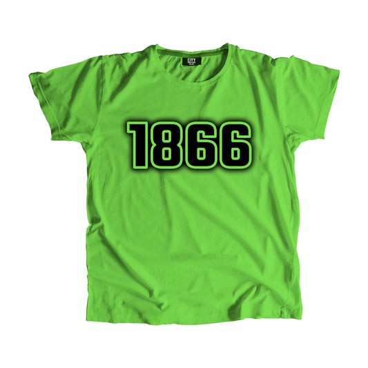 1866 Vintage Heritage Year Men Unisex T-Shirt (Liril Green)
