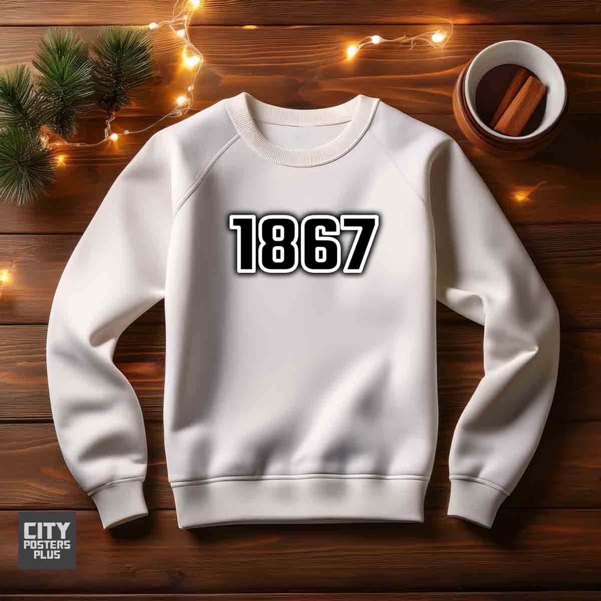 1867 Men Unisex Sweatshirt | Vintage Birth Year Gift Sweatshirt