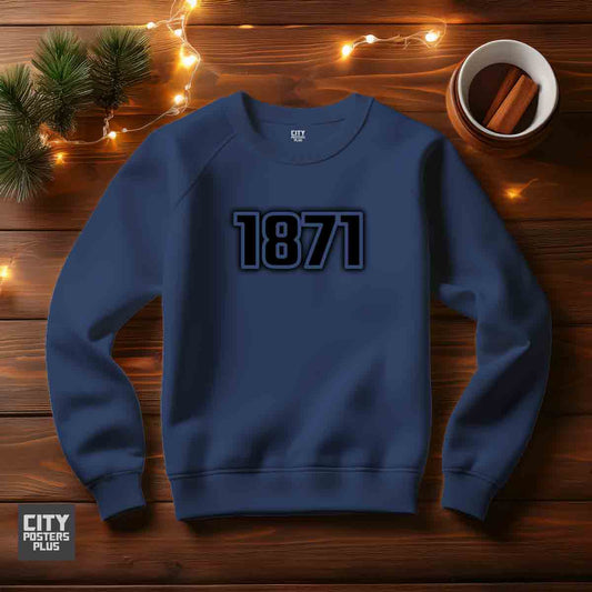 1871 Men Unisex Sweatshirt | Vintage Birth Year Gift Sweatshirt