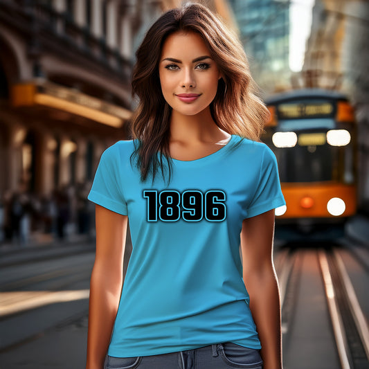 1896 Women T-Shirt | Vintage Birth Year Shirt | City Posters Plus