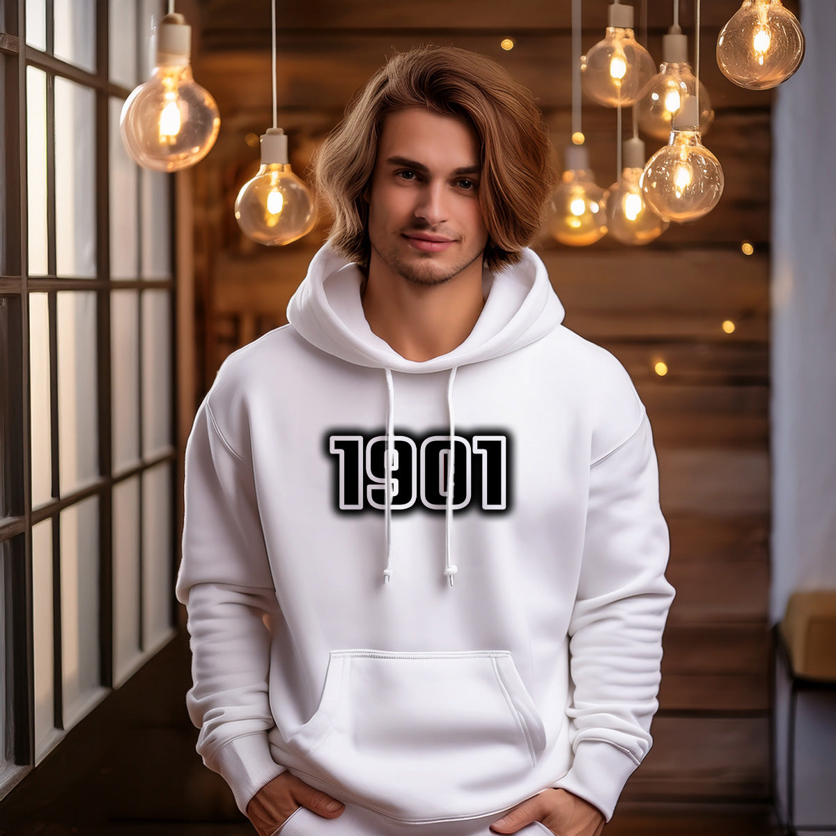 1901 Men Unisex Hoodie | Vintage Birth Year Hoodie Gift