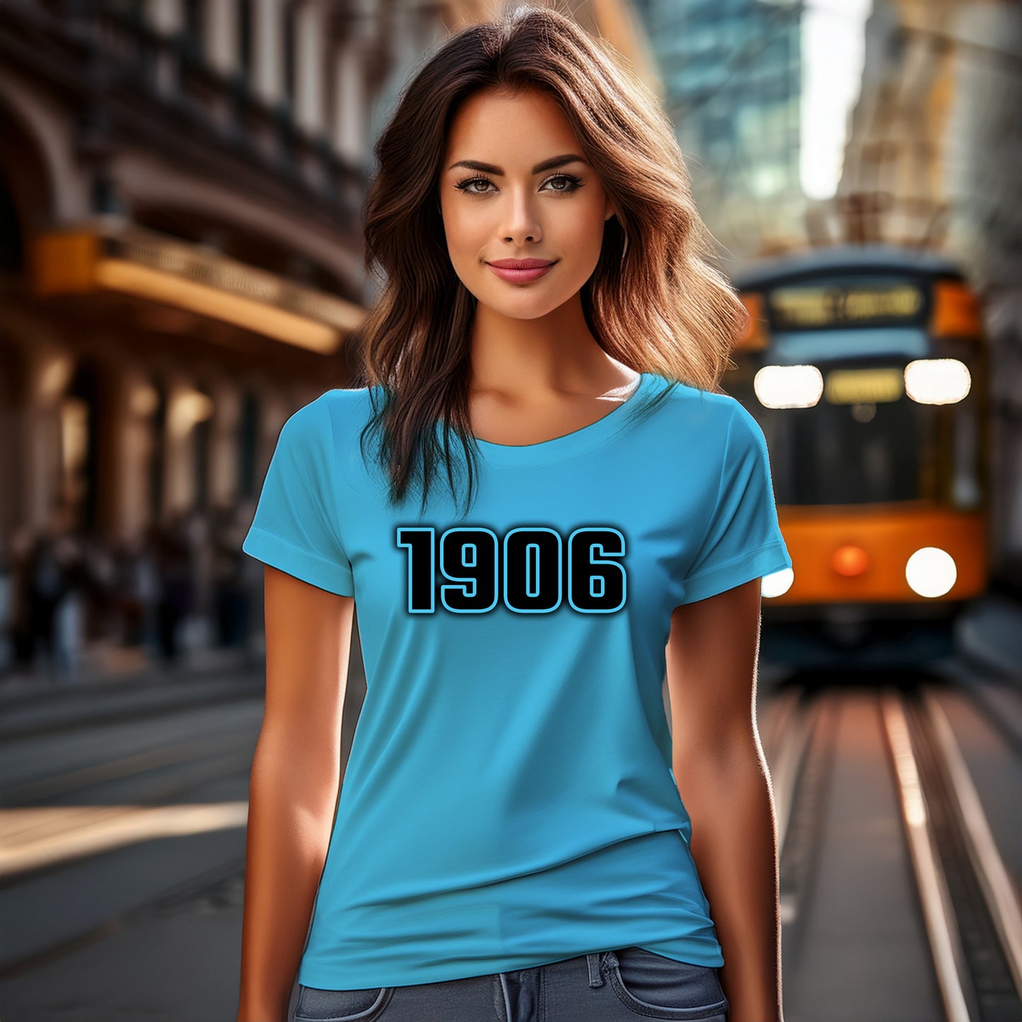 1906 Women T-Shirt | Vintage Birth Year Shirt | City Posters Plus