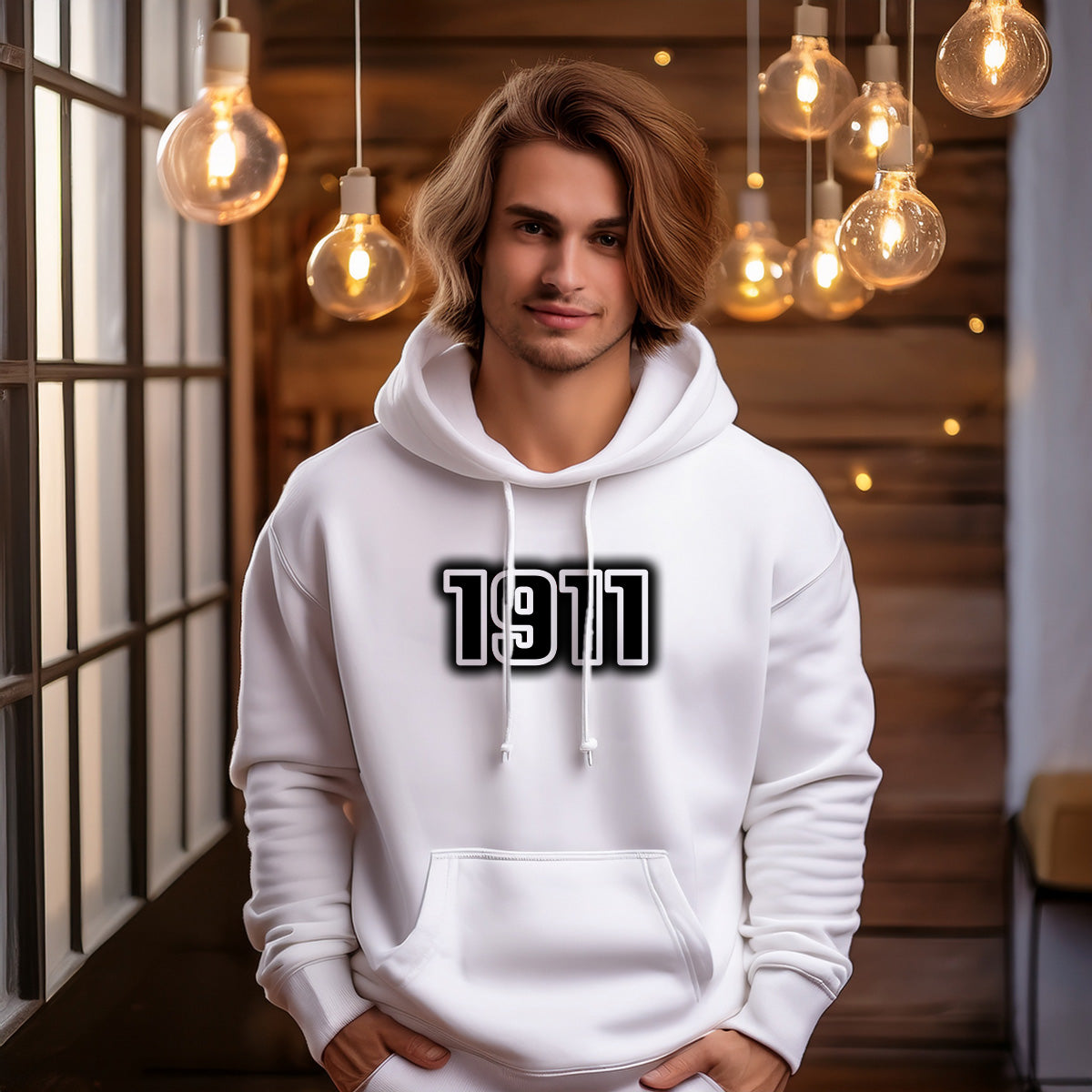 1911 Men Unisex Hoodie | Vintage Birth Year Hoodie Gift