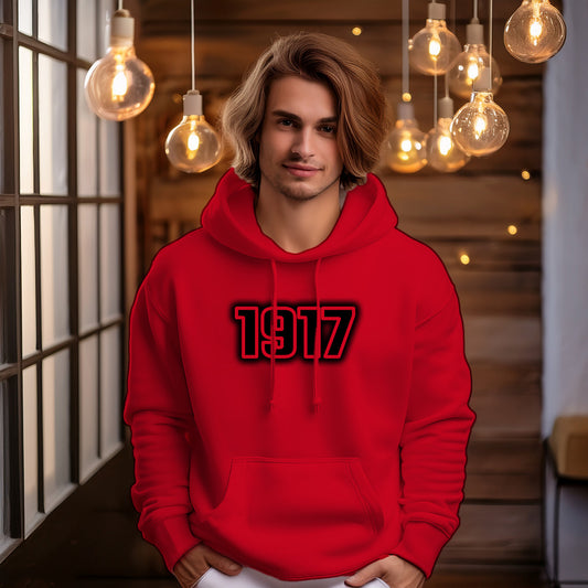 1917 Men Unisex Hoodie | Vintage Birth Year Hoodie Gift