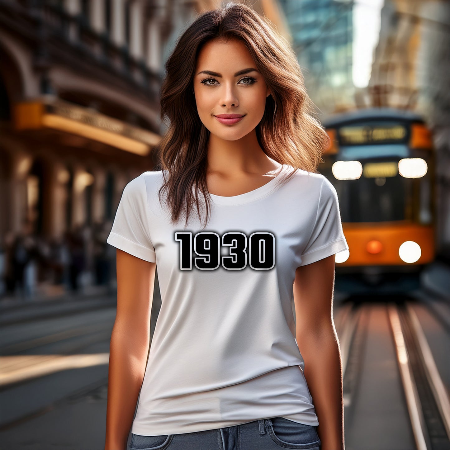 1930 Women T-Shirt | Vintage Birth Year Shirt | City Posters Plus