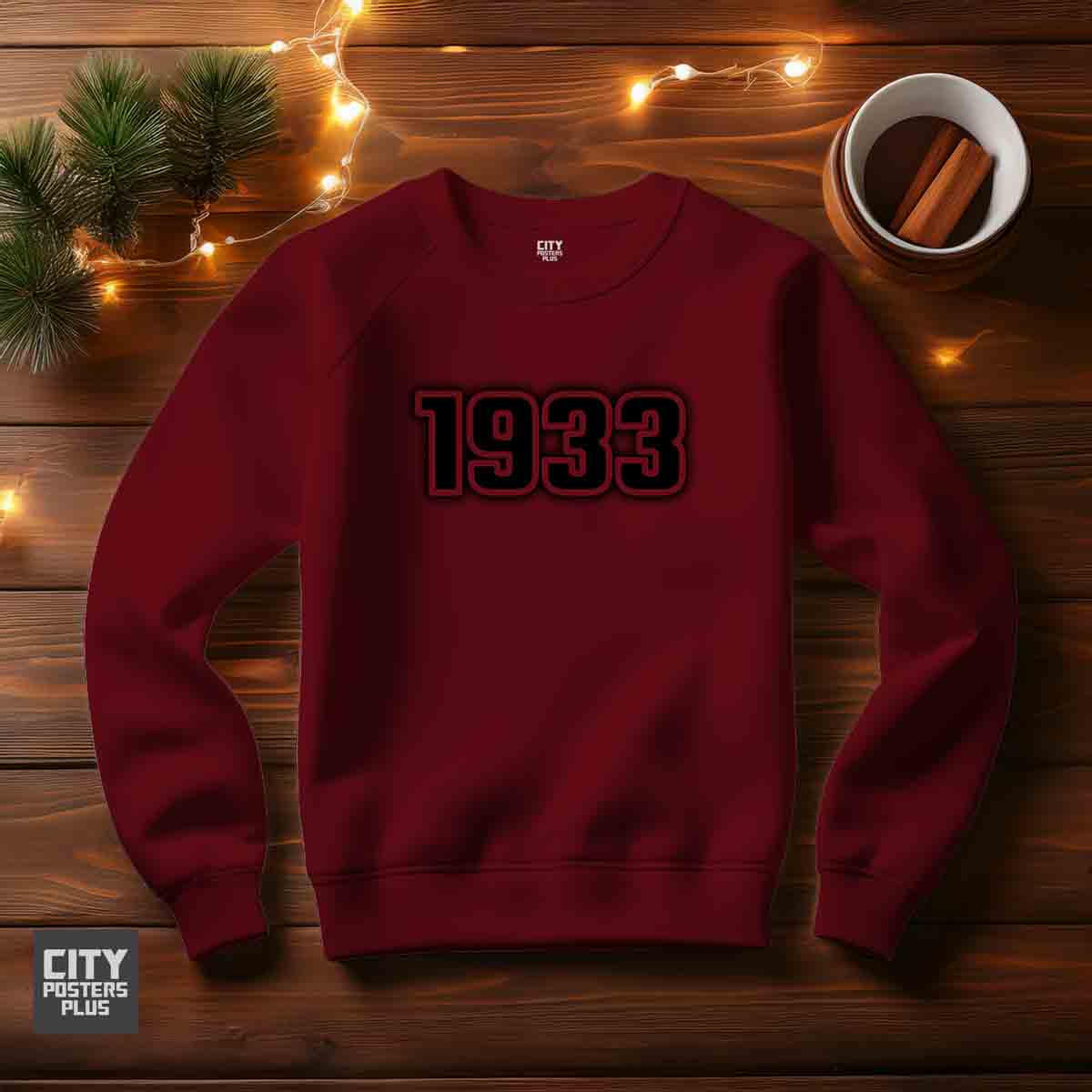 1933 Men Unisex Sweatshirt | Vintage Birth Year Gift Sweatshirt