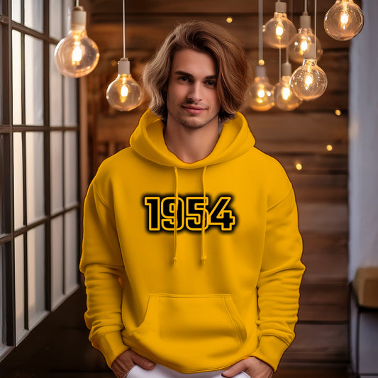 1954 Men Unisex Hoodie | Vintage Birth Year Hoodie Gift