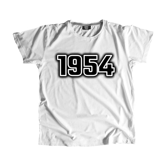 1954 Vintage Heritage Year Men Unisex T-Shirt (White)