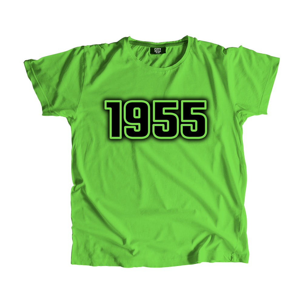 1955 Vintage Heritage Year Men Unisex T-Shirt (Liril Green)