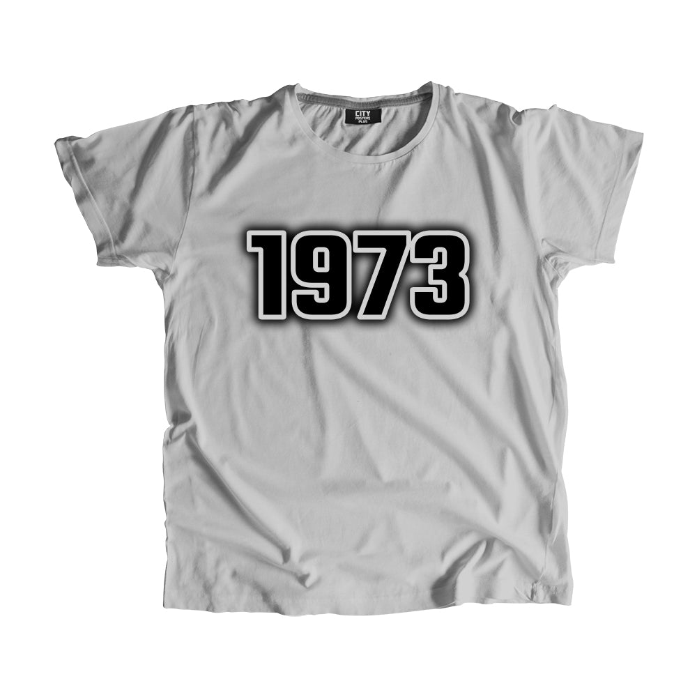1973 Vintage Heritage Year Men Unisex T-Shirt (Melange Grey)