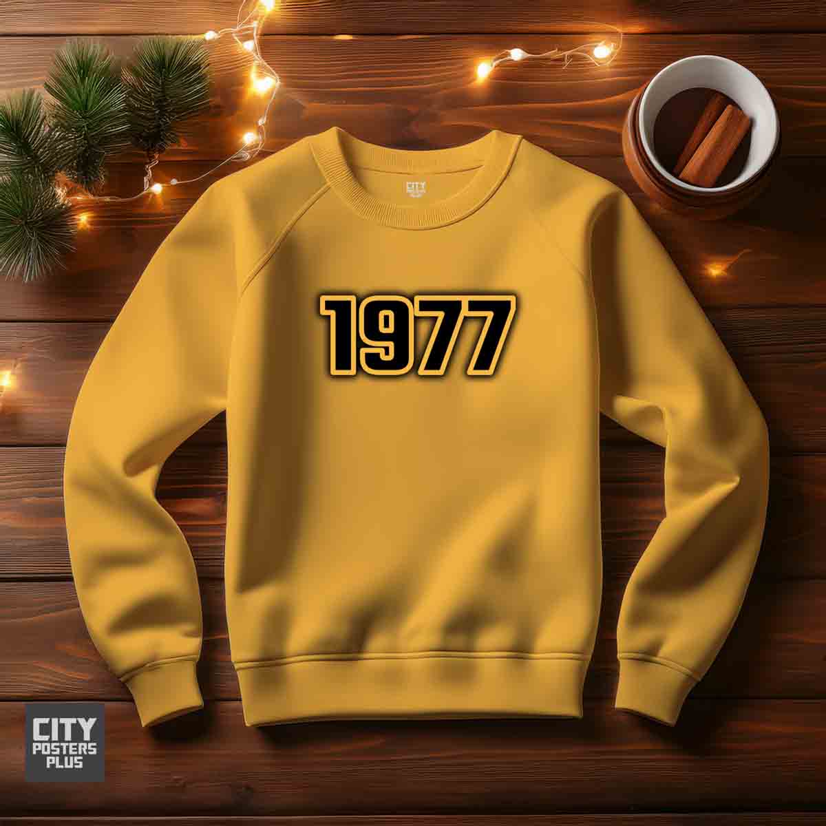 1977 Men Unisex Sweatshirt | Vintage Birth Year Gift Sweatshirt