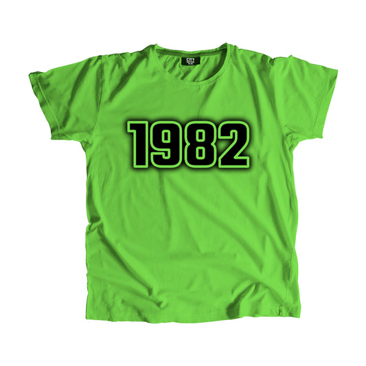 1982 Vintage Heritage Year Men Unisex T-Shirt (Liril Green)