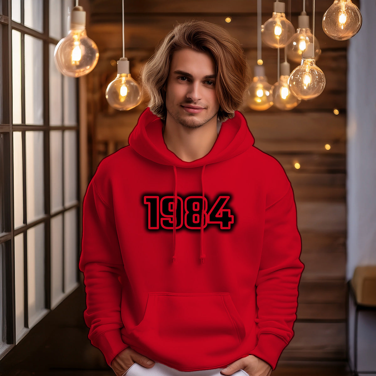 1984 Men Unisex Hoodie | Vintage Birth Year Hoodie Gift