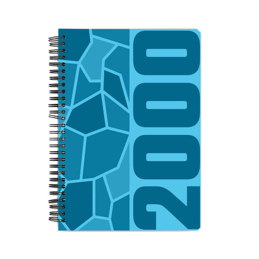 2000 Year Notebook (Sky Blue, A5 Size, 100 Pages, Ruled)