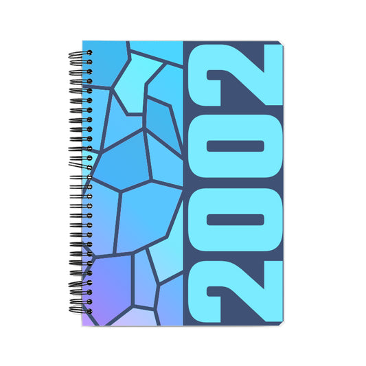 2002 Year Notebook (Navy Blue, A5 Size, 100 Pages, Ruled)