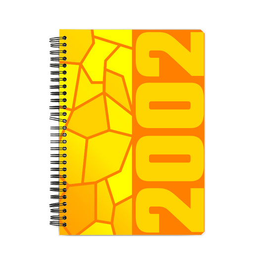 2002 Year Notebook (Orange, A5 Size, 100 Pages, Ruled)