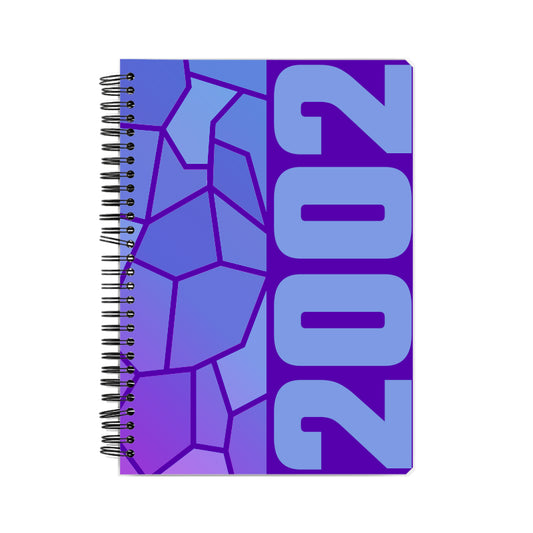 2002 Year Notebook (Purple, A5 Size, 100 Pages, Ruled)