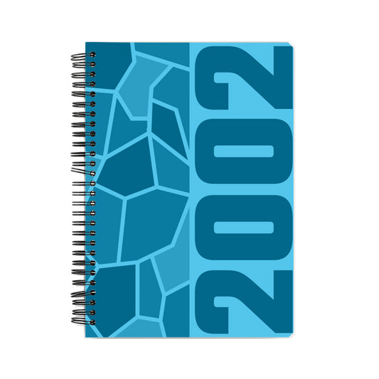 2002 Year Notebook (Sky Blue, A5 Size, 100 Pages, Ruled)