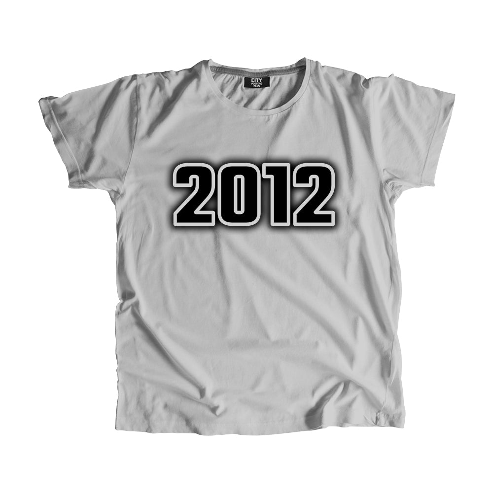 2012 Vintage Heritage Year Men Unisex T-Shirt (Melange Grey)