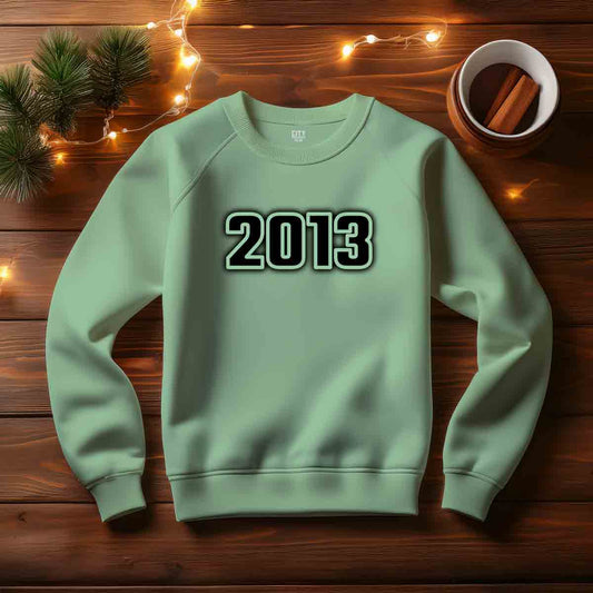 2013 Men Unisex Sweatshirt | Vintage Birth Year Gift Sweatshirt