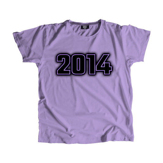 2014 Vintage Heritage Year Men Unisex T-Shirt (Iris Lavender)